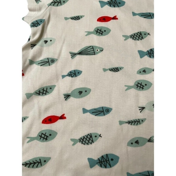 Hallmark Baby Fish Dress With Matching Bloomers NEW 3-6 Mos 100% Cotton - Picture 8 of 9